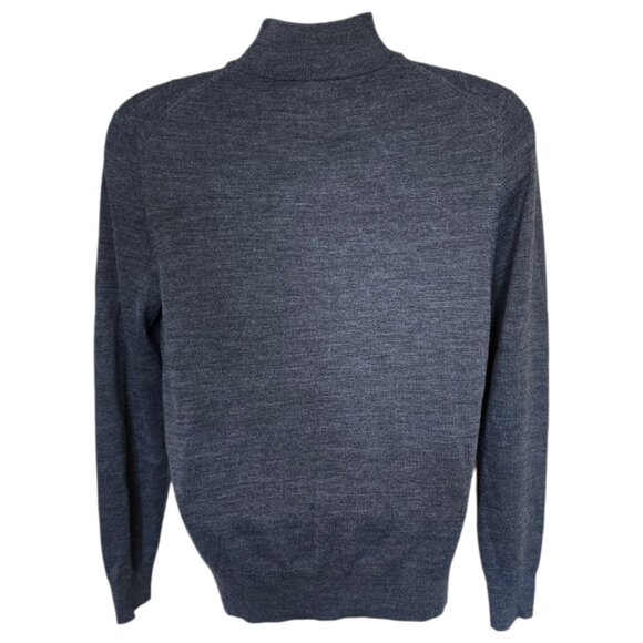 NWOT  -  BROOKS BROTHERS Merino Wool Argyle Quarter Zip Sweater sz S - Picture 6 of 13